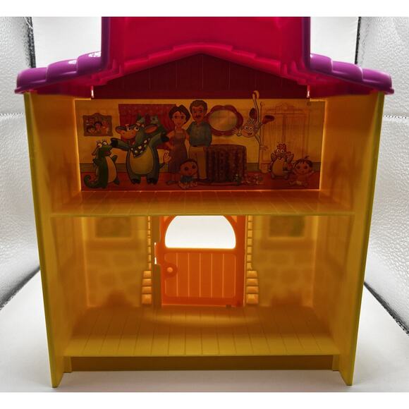 Mattel Dora the Explorer Yellow Pink Doll Play House & Purple House Set 2013 - Picture 7 of 12